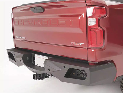 FabFours Vengeance Series Rear Bumper 19-24 Chevy/GMC 1500 W/ Blind Spot