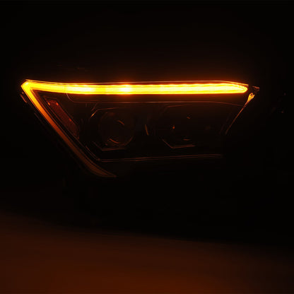 24-26 Toyota Tacoma / 25-26 4Runner LUXX-Series LED Projector Headlights Alpha-Black - view 3