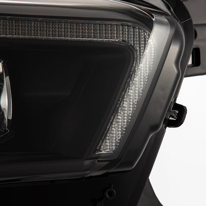 16-23 Toyota Tacoma MK II PRO-Series Halogen Projector Headlights Black - view 12