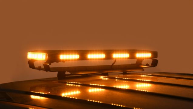 PUTCO HORNET LED Stealth Rooftop Strobe Light Bar - 24" - AMBER
