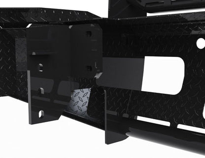 RANCH HAND SUMMIT SERIES FRONT BUMPER w/ GRILLE GUARD for 2019-2024 Dodge/Ram 2500/3500, w/ Camera