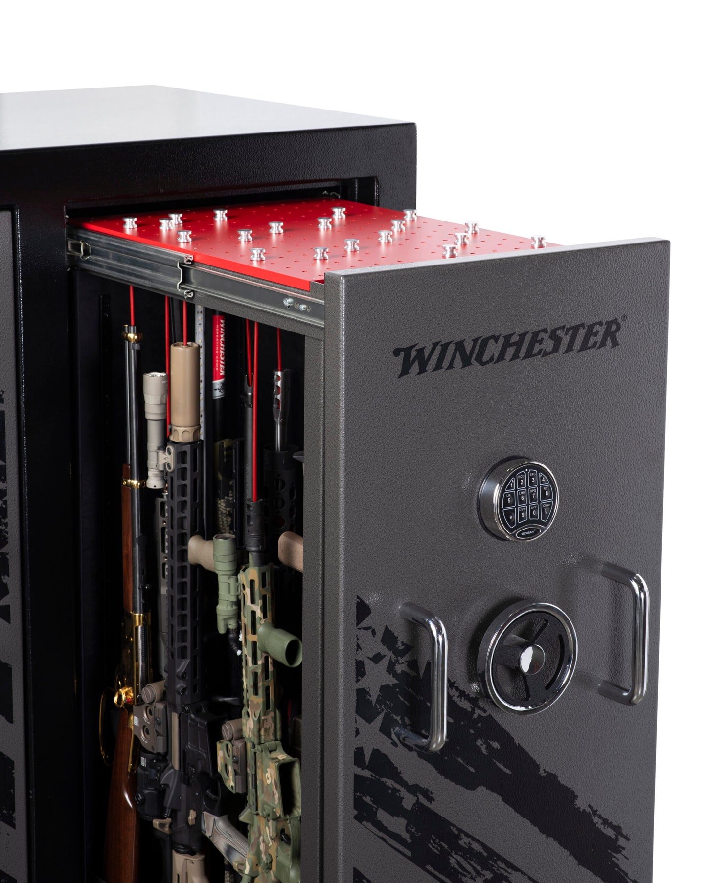 WINCHESTER Defender Double Door Safe - Slate Doors w/Black Body