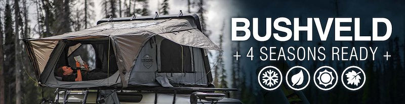 OVS BUSHVELD Hard Shell Roof Top Tent - 2 Person