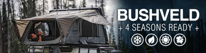 OVS BUSHVELD Hard Shell Roof Top Tent - 2 Person