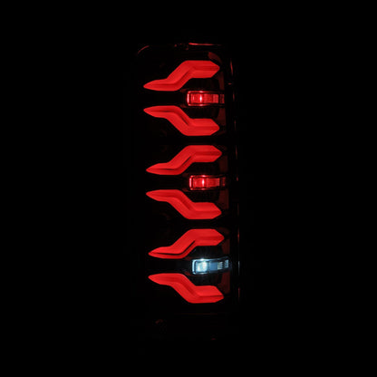 87-96 Ford F-Series/Bronco LUXX-Series LED Tail Lights Alpha-Black - view 10