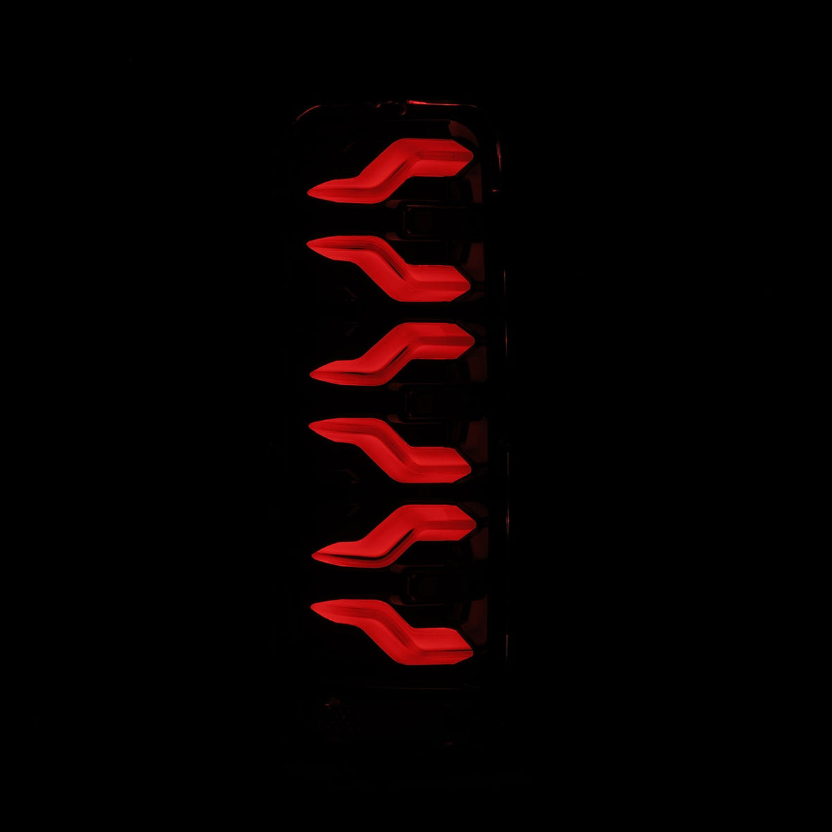 87-96 Ford F-Series/Bronco LUXX-Series LED Tail Lights Alpha-Black - view 7