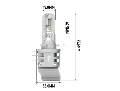 T2 Series LED Performance Bulbs For H15 – 98151 - image 5