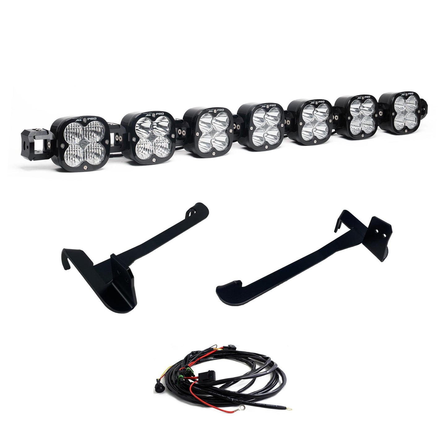 BAJA DESIGNS XL Sport/XL Pro Linkable Bumper Light Kit Dodge/Ram 2500/3500 2019-2026, 4500/5500 2019 - 2024