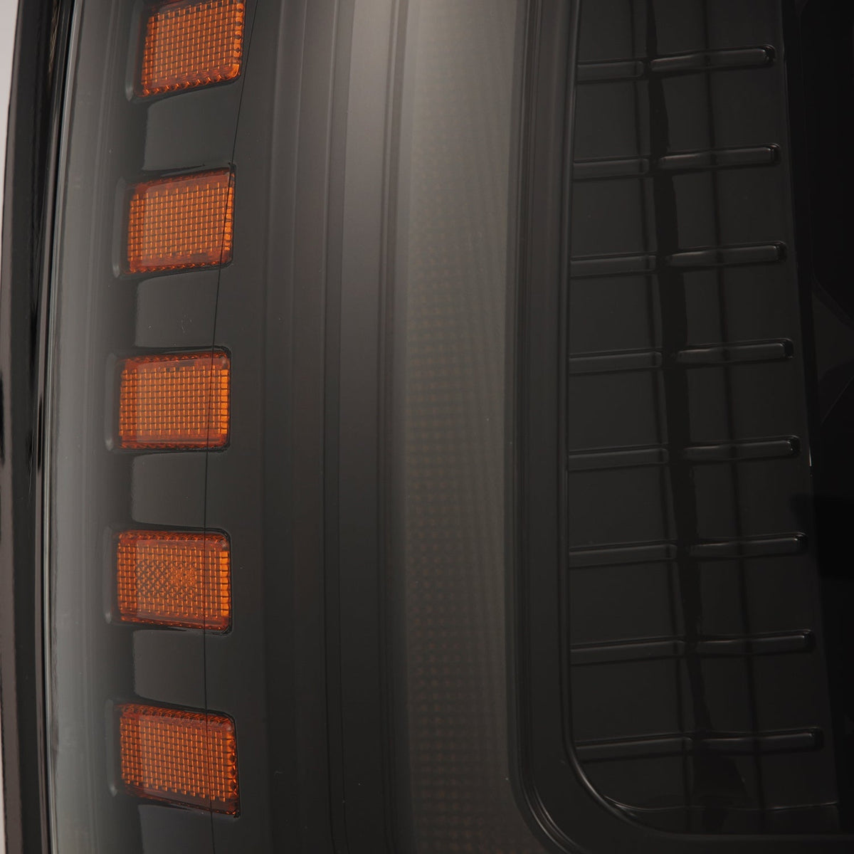 92-96 Ford F-Series/Bronco NOVA-Series LED Projector Headlights Alpha-Black - view 14