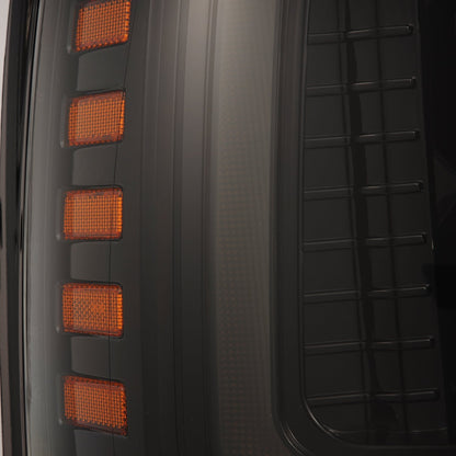 92-96 Ford F-Series/Bronco NOVA-Series LED Projector Headlights Alpha-Black - view 14