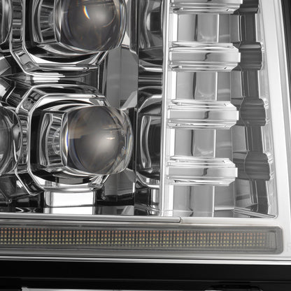 92-96 Ford F-Series/Bronco NOVA-Series LED Projector Headlights Chrome - view 10