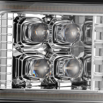 92-96 Ford F-Series/Bronco NOVA-Series LED Projector Headlights Chrome - view 9