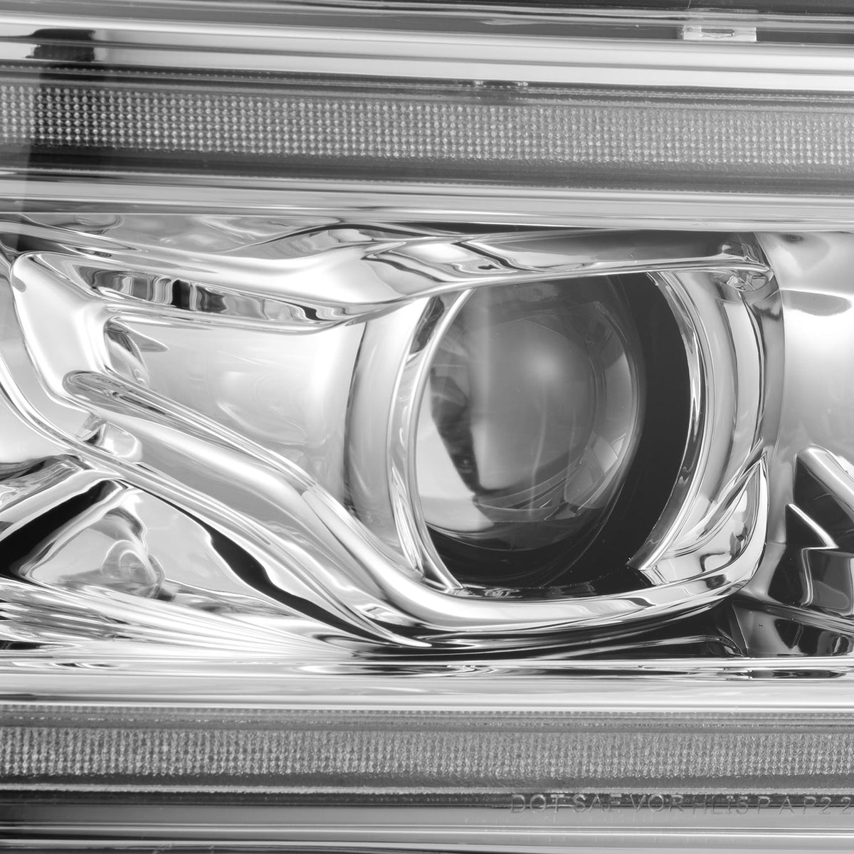 94-01 Dodge Ram 1500/94-02 Ram 2500/3500 LUXX-Series LED Headlights Chrome - view 9