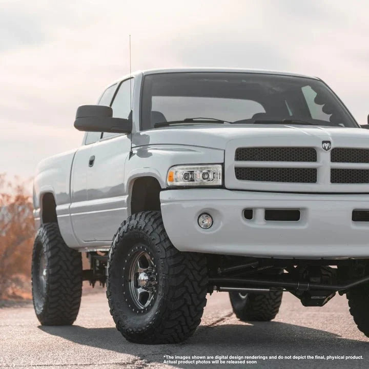 94-01 Dodge Ram 1500/94-02 Ram 2500/3500 LUXX-Series LED Headlights Chrome - view 2