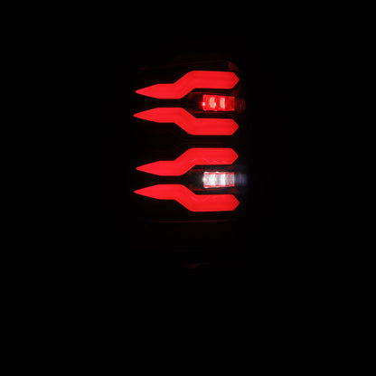 94-01 Dodge Ram 1500/94-02 Ram 2500/3500 LUXX-Series LED Tail Lights Black-Red - view 8