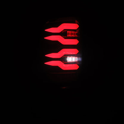 94-01 Dodge Ram 1500/94-02 Ram 2500/3500 LUXX-Series LED Tail Lights Black-Red - view 9