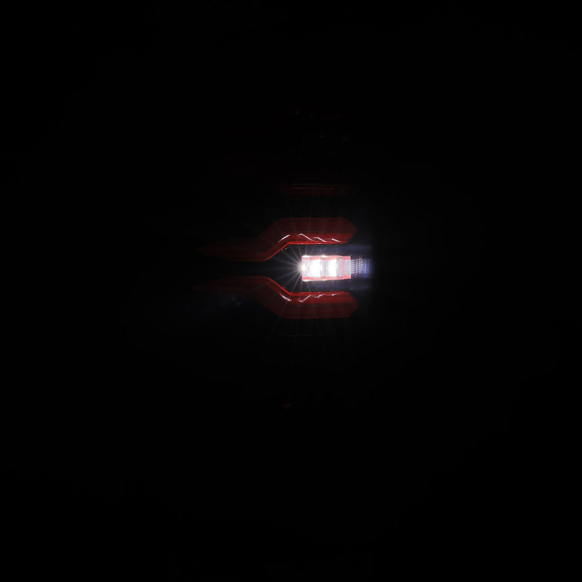 94-01 Dodge Ram 1500/94-02 Ram 2500/3500 LUXX-Series LED Tail Lights Black-Red - view 7
