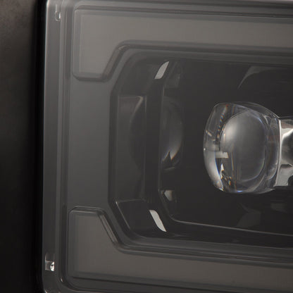 94-01 Dodge Ram 1500/94-02 Ram 2500/3500 NOVA-Series LED Headlights Alpha-Black - view 10