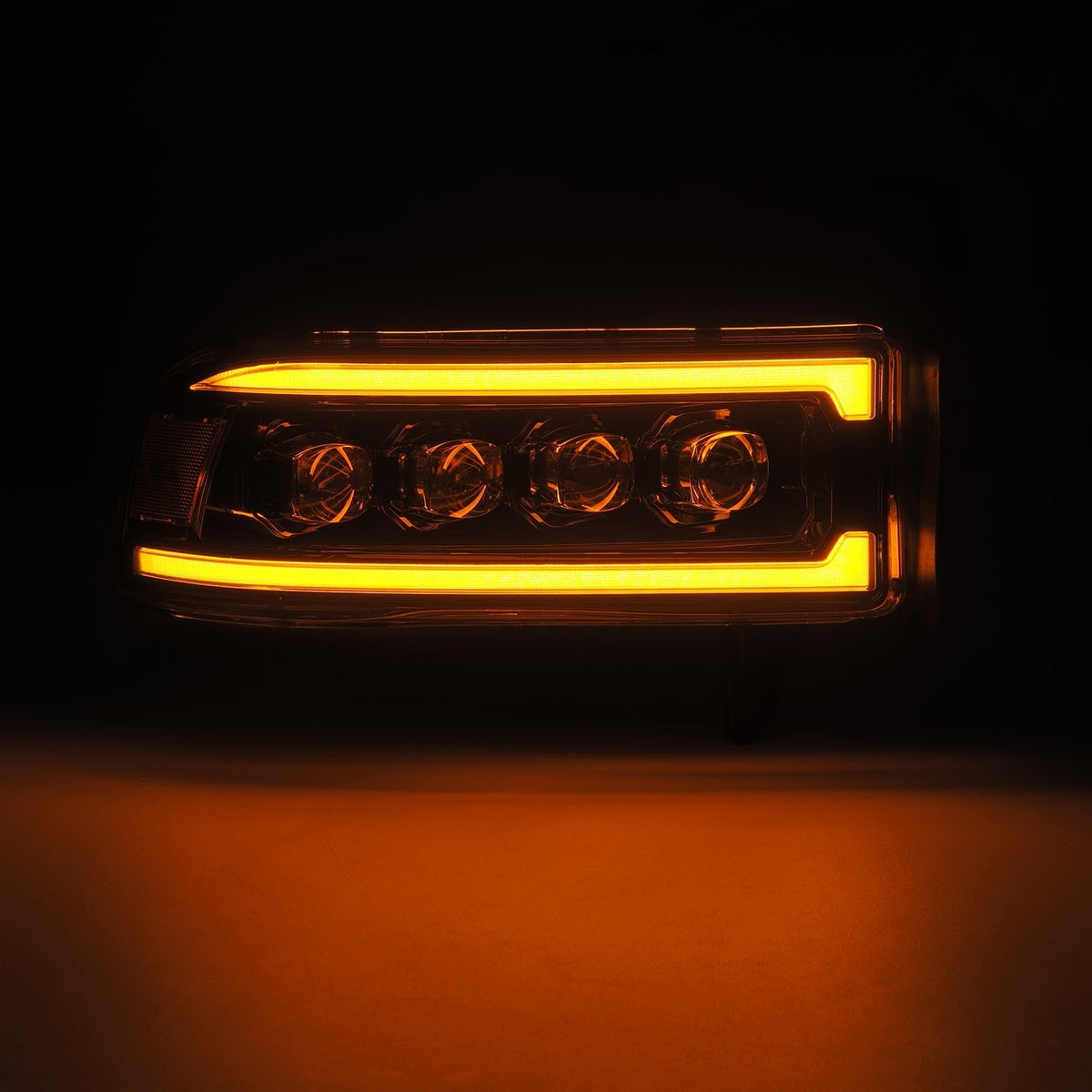 94-01 Dodge Ram 1500/94-02 Ram 2500/3500 NOVA-Series LED Headlights Alpha-Black - view 9
