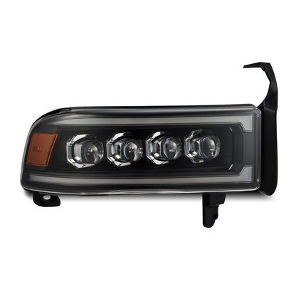 94-01 Dodge Ram 1500/94-02 Ram 2500/3500 NOVA-Series LED Headlights Black - view 11