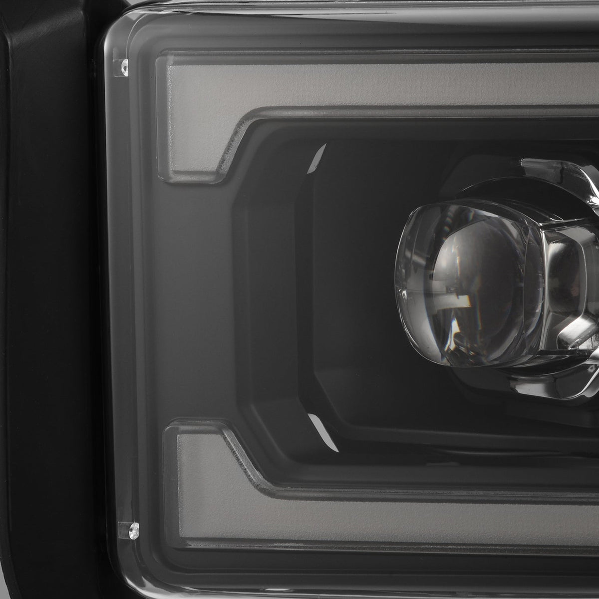 94-01 Dodge Ram 1500/94-02 Ram 2500/3500 NOVA-Series LED Headlights Black - view 12