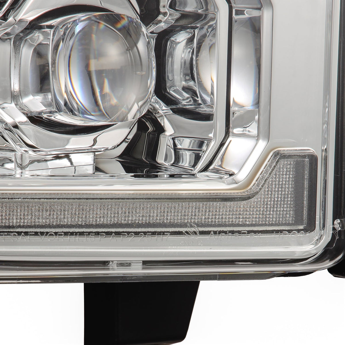 94-01 Dodge Ram 1500/94-02 Ram 2500/3500 NOVA-Series LED Headlights Chrome - view 12