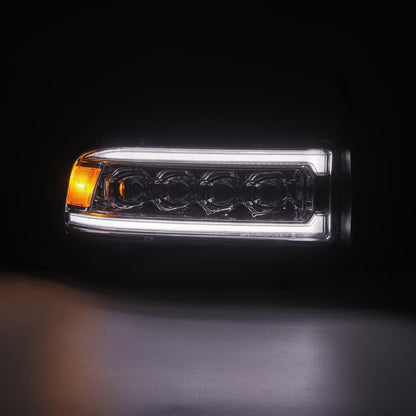 94-01 Dodge Ram 1500/94-02 Ram 2500/3500 NOVA-Series LED Headlights Chrome - view 8