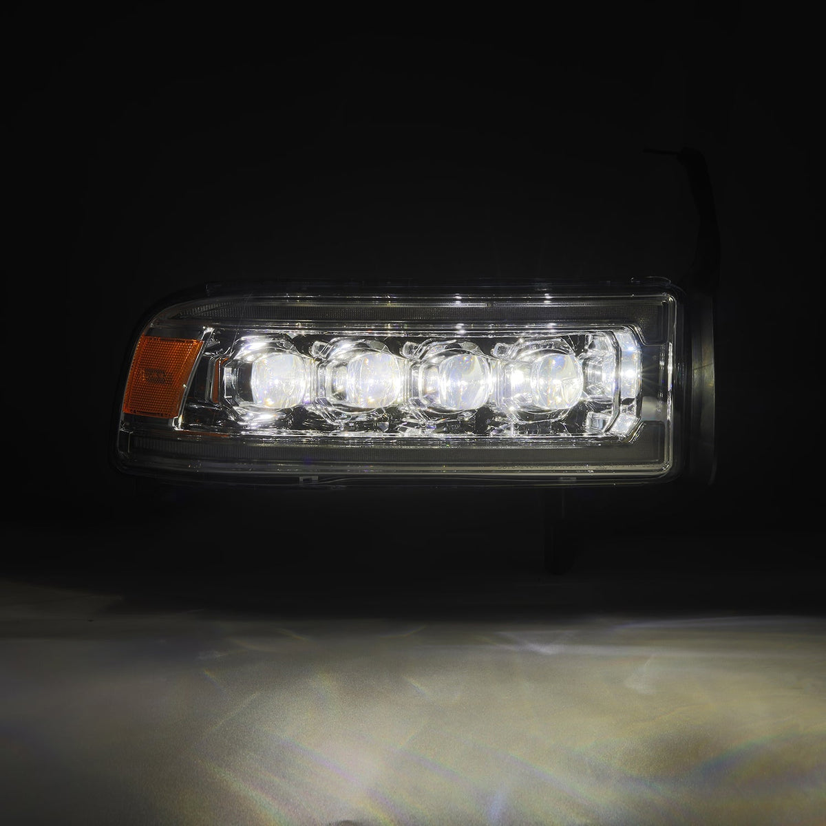 94-01 Dodge Ram 1500/94-02 Ram 2500/3500 NOVA-Series LED Headlights Chrome - view 10