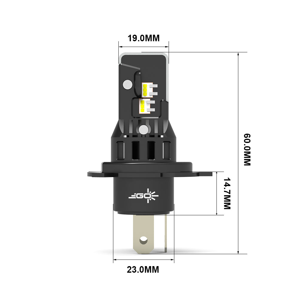 T2 Series LED Performance Bulbs For H4 – 98041 - image 4