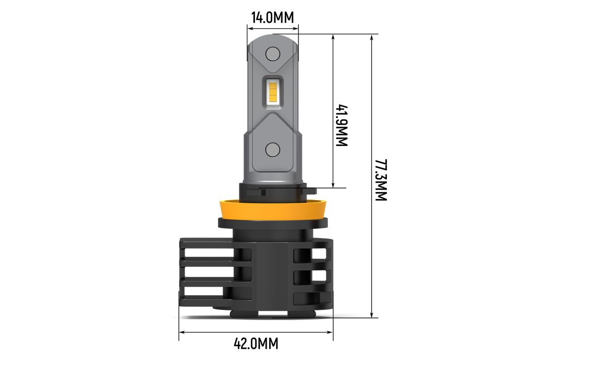 T2 Series LED Performance Bulbs For H11 – 98111 - image 4