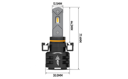 T2 Series LED Performance Bulbs For H16 (5202) – 98161 - image 4