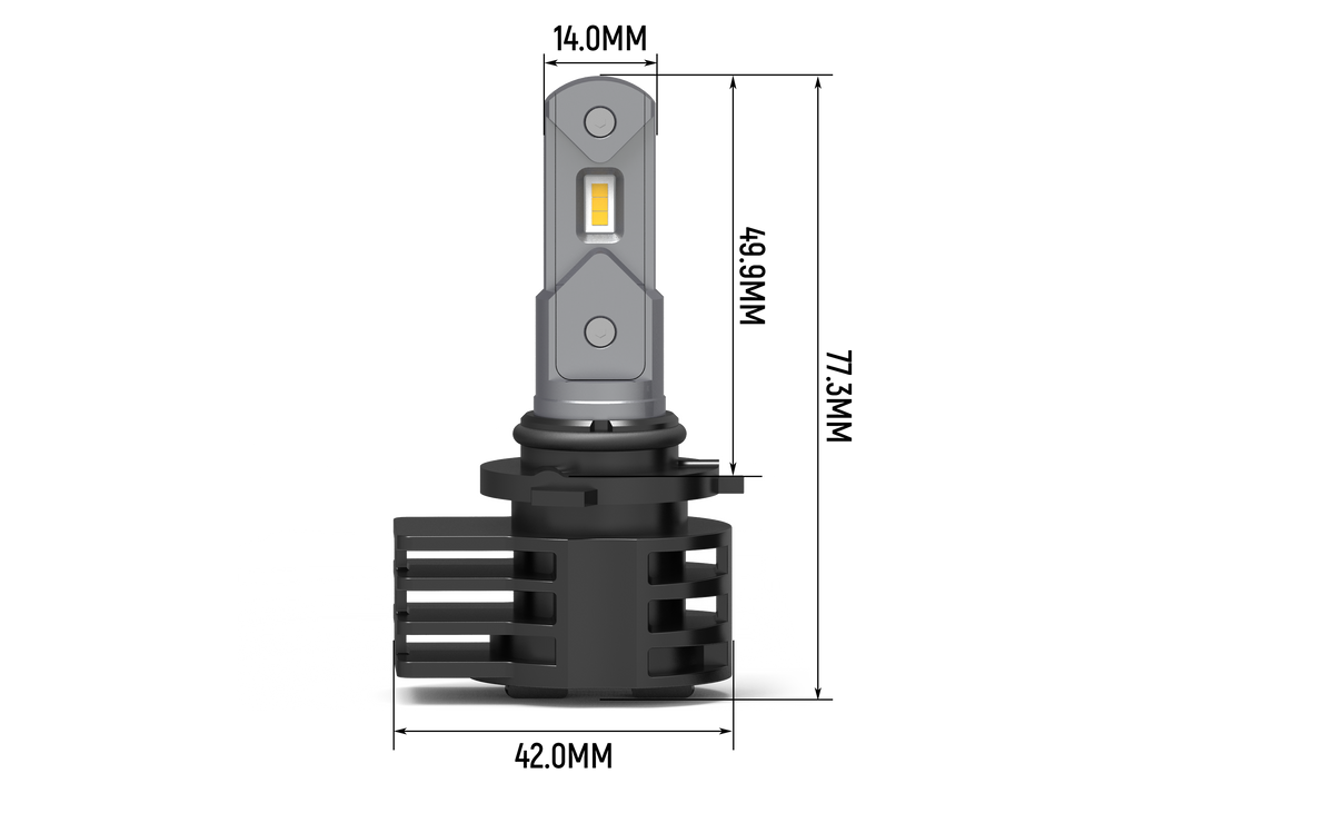 T2 Series LED Performance Bulbs For 9006 – 98961 - image 4