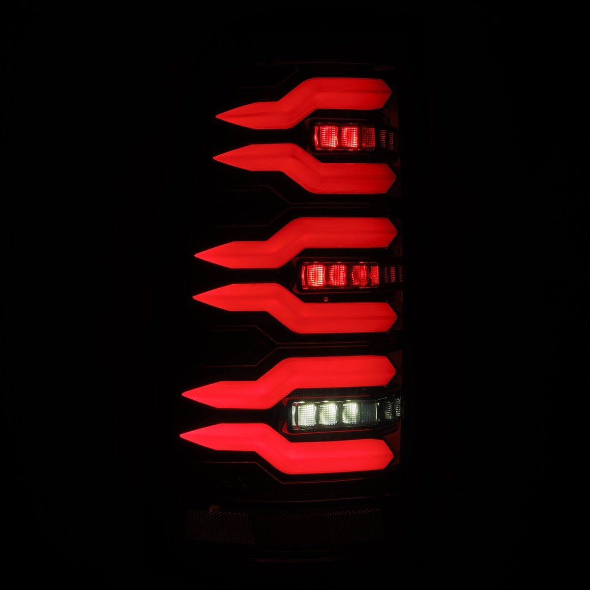 99-06 Chevrolet Silverado/99-06 GMC Sierra LUXX-Series LED Tail Lights Black Smoke - view 8