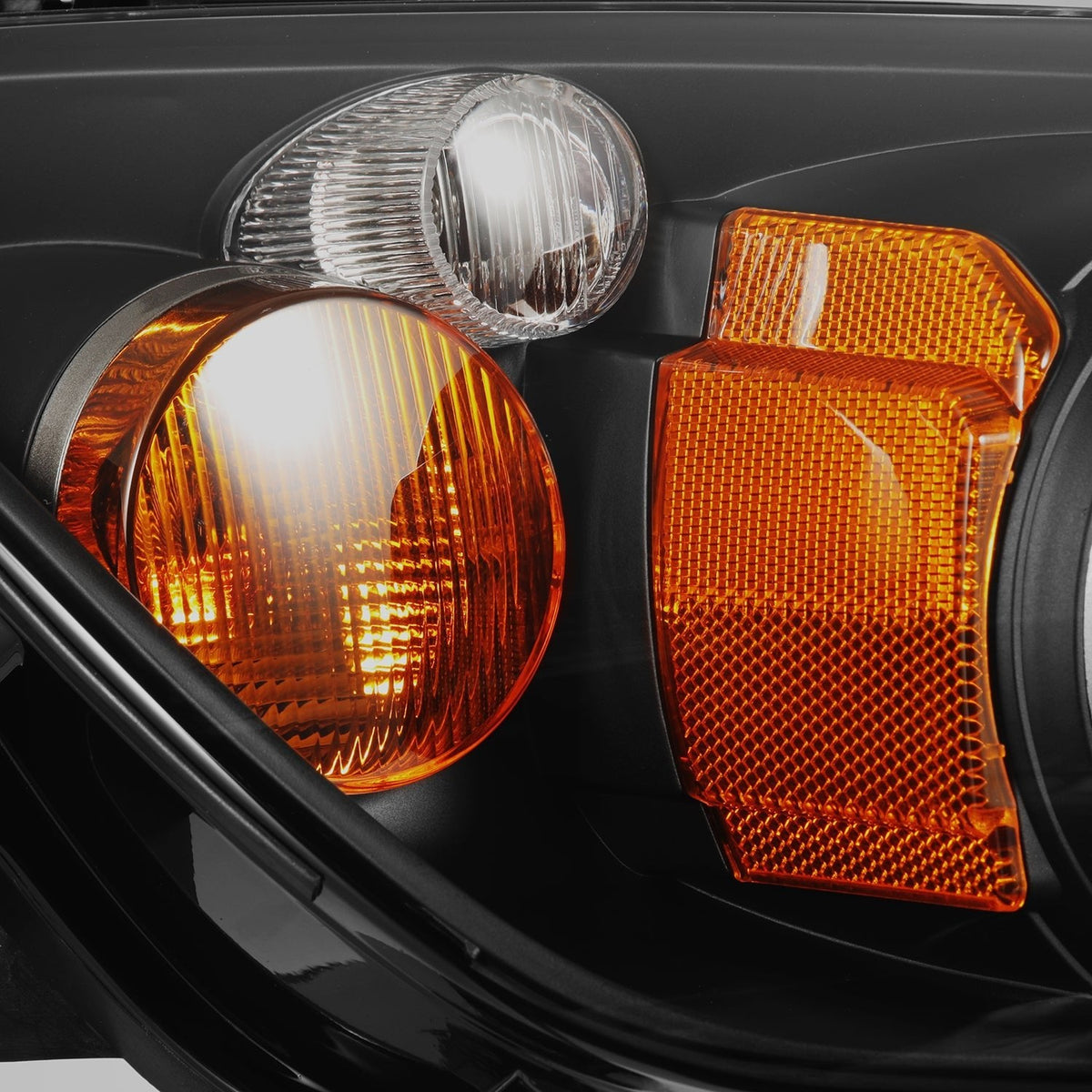 99-09 Honda S2000 LUXX-Series LED Projector Headlights Black - view 13