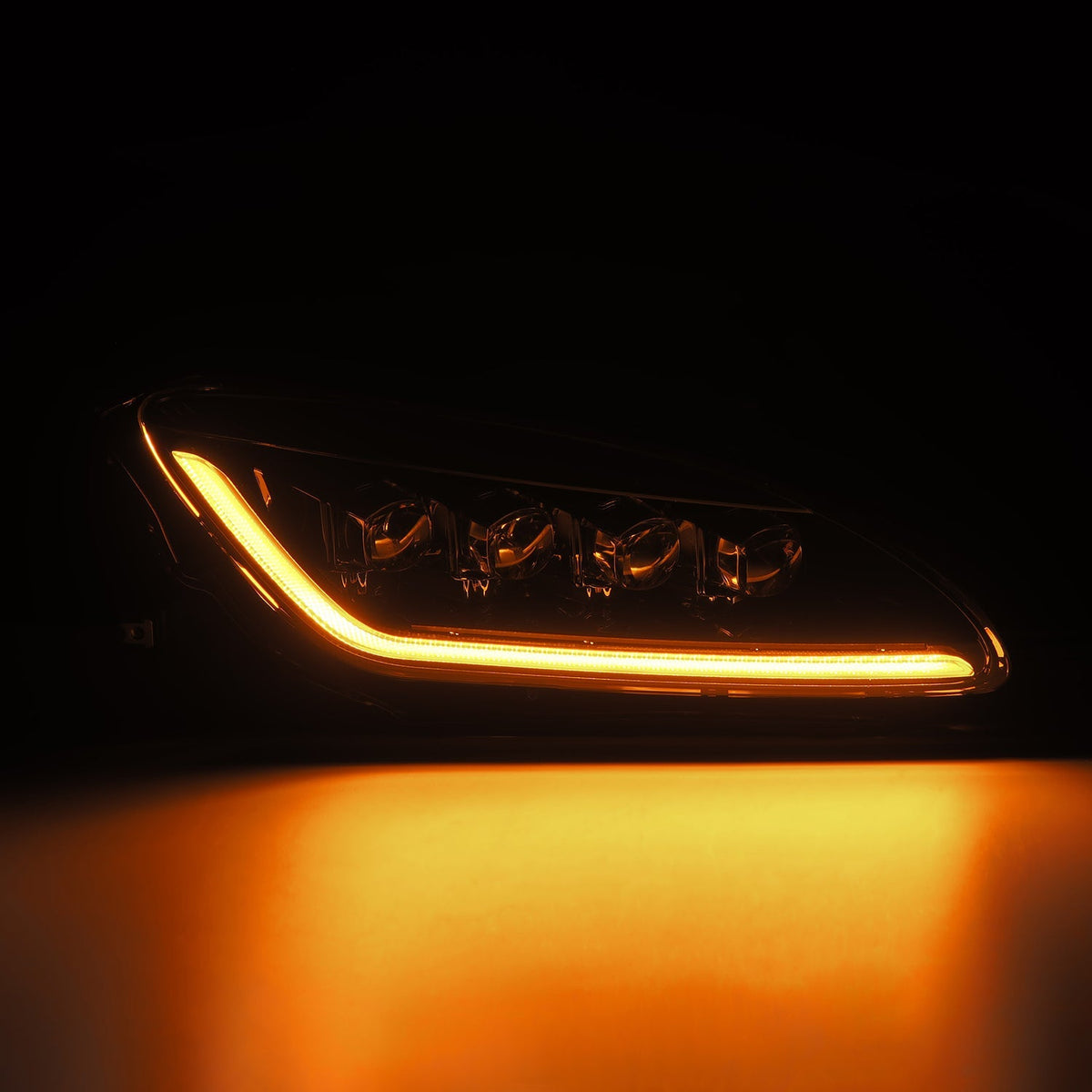 99-09 Honda S2000 NOVA-Series LED Projector Headlights Alpha-Black - view 3