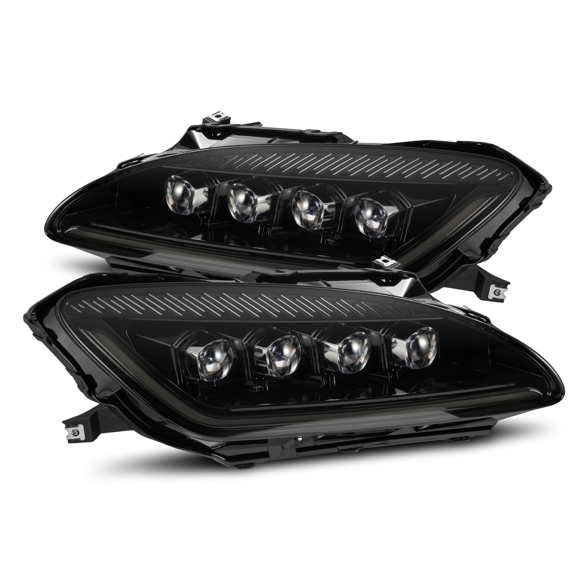 99-09 Honda S2000 NOVA-Series LED Projector Headlights Alpha-Black - view 1