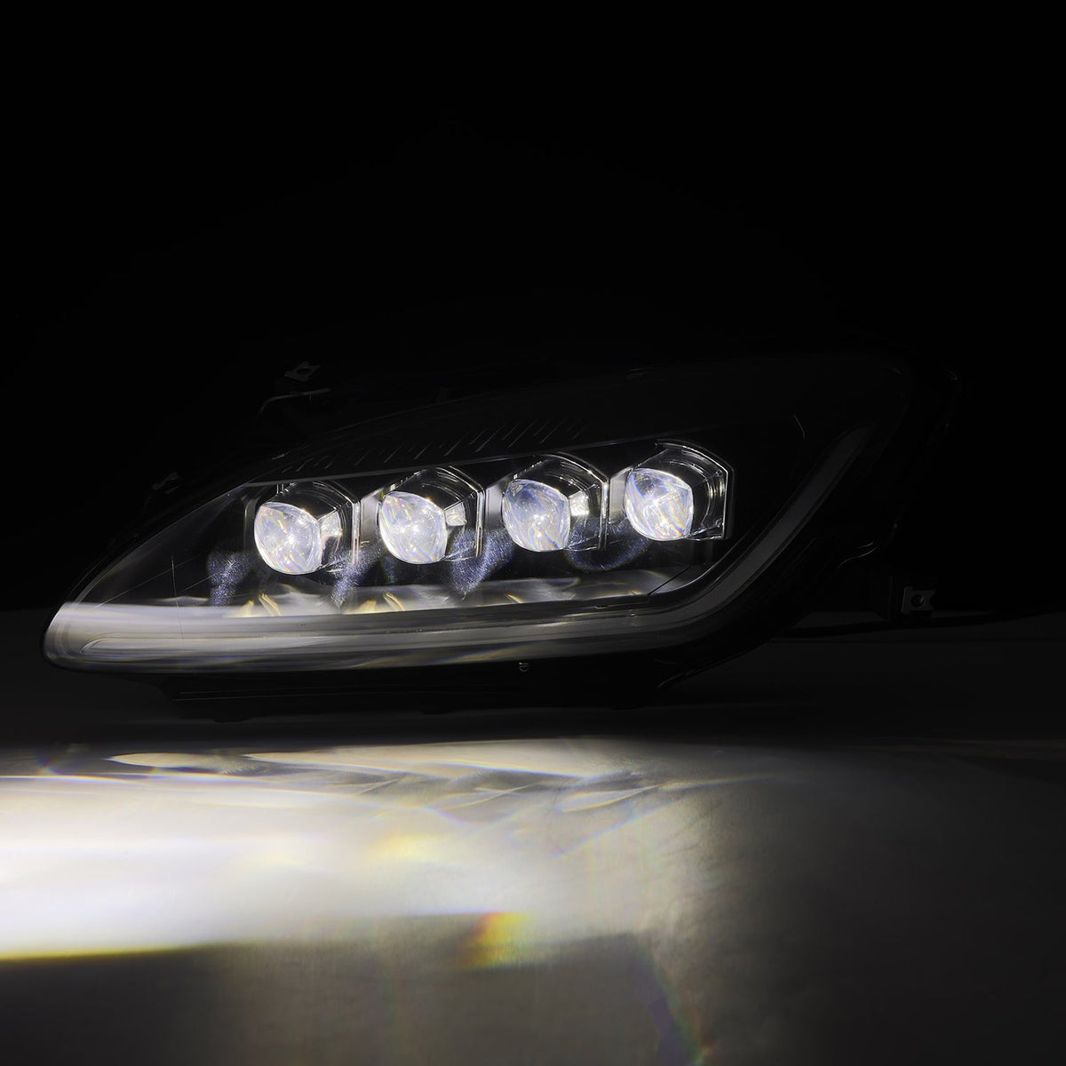 99-09 Honda S2000 NOVA-Series LED Projector Headlights Black - view 2