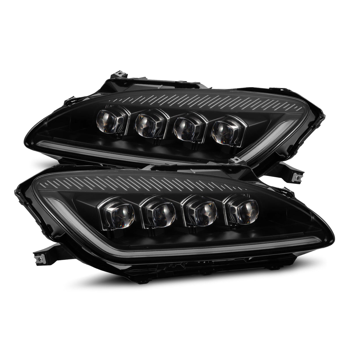 99-09 Honda S2000 NOVA-Series LED Projector Headlights Black - view 1