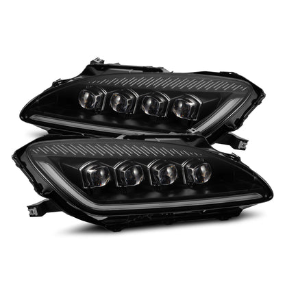 99-09 Honda S2000 NOVA-Series LED Projector Headlights Black - view 1
