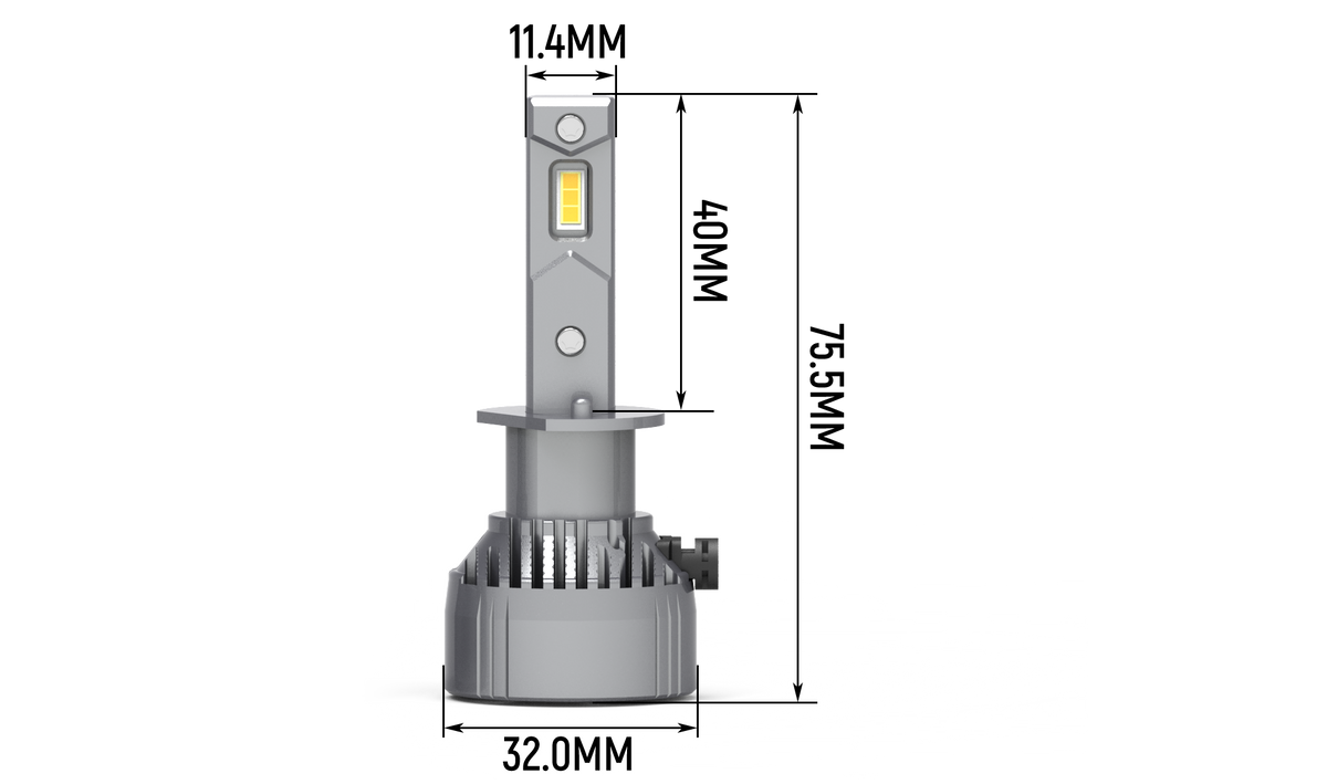 X2 Series LED Performance Bulb For H1 – 99011 - image 8
