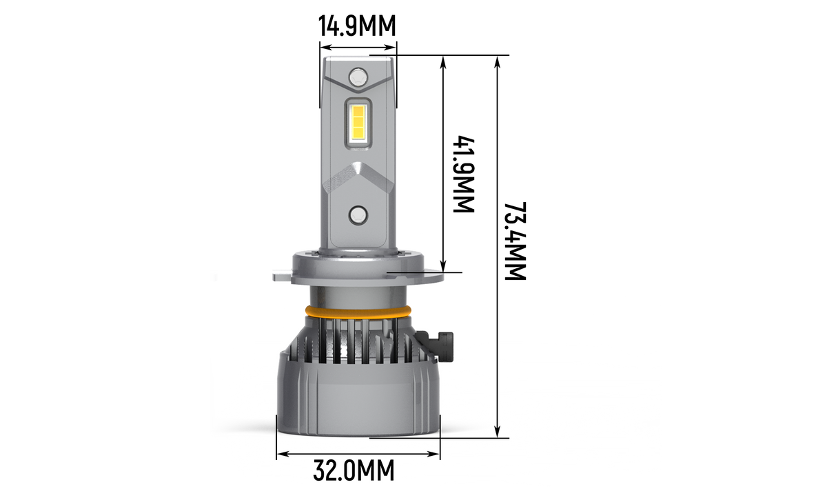 X2 Series LED Performance Bulb For H7 – 99071 - image 8