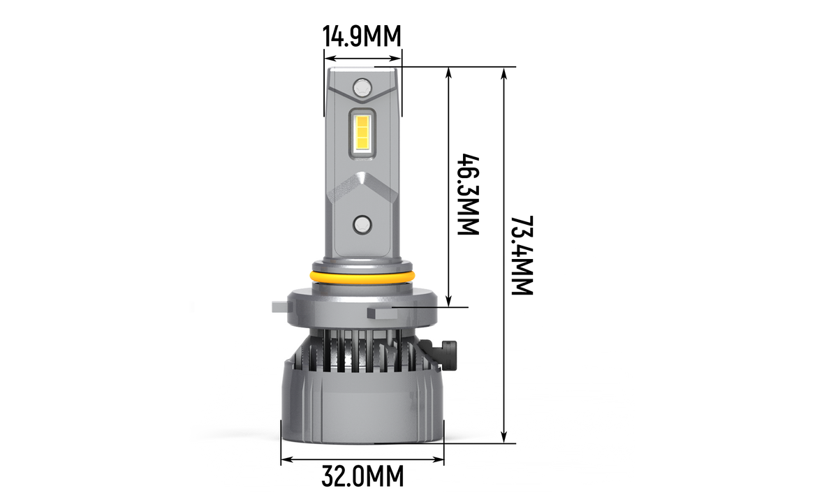 X2 Series LED Performance Bulb For 9005 – 99951 - image 8