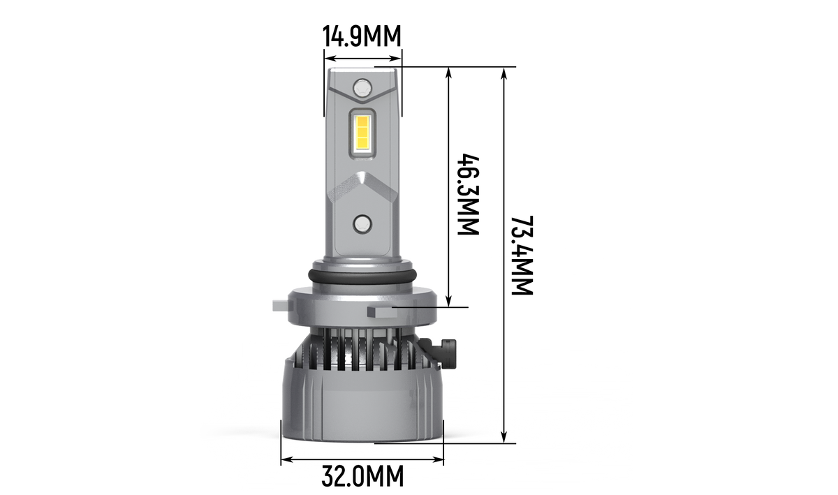 X2 Series LED Performance Bulb For 9006 – 99961 - image 8