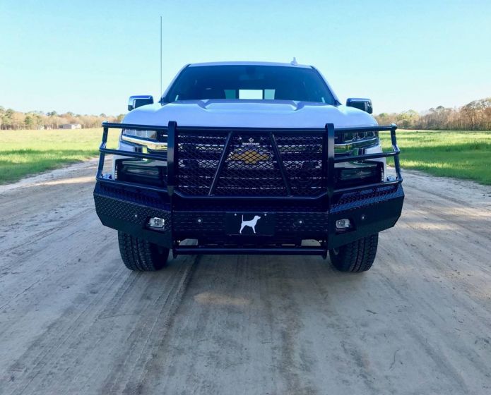 RANCH HAND SUMMIT SERIES FRONT BUMPER w/ GRILLE GUARD for 2019-2021 Chevy 1500 w/o Camera