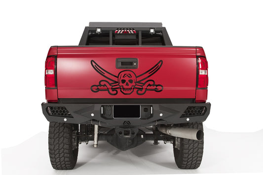 FabFours Vengeance Series Rear Bumper 15-19 Chevy/GMC 2500/3500