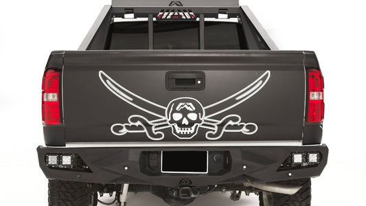 FabFours Vengeance Series Rear Bumper  14-18 Chevy/GMC 1500