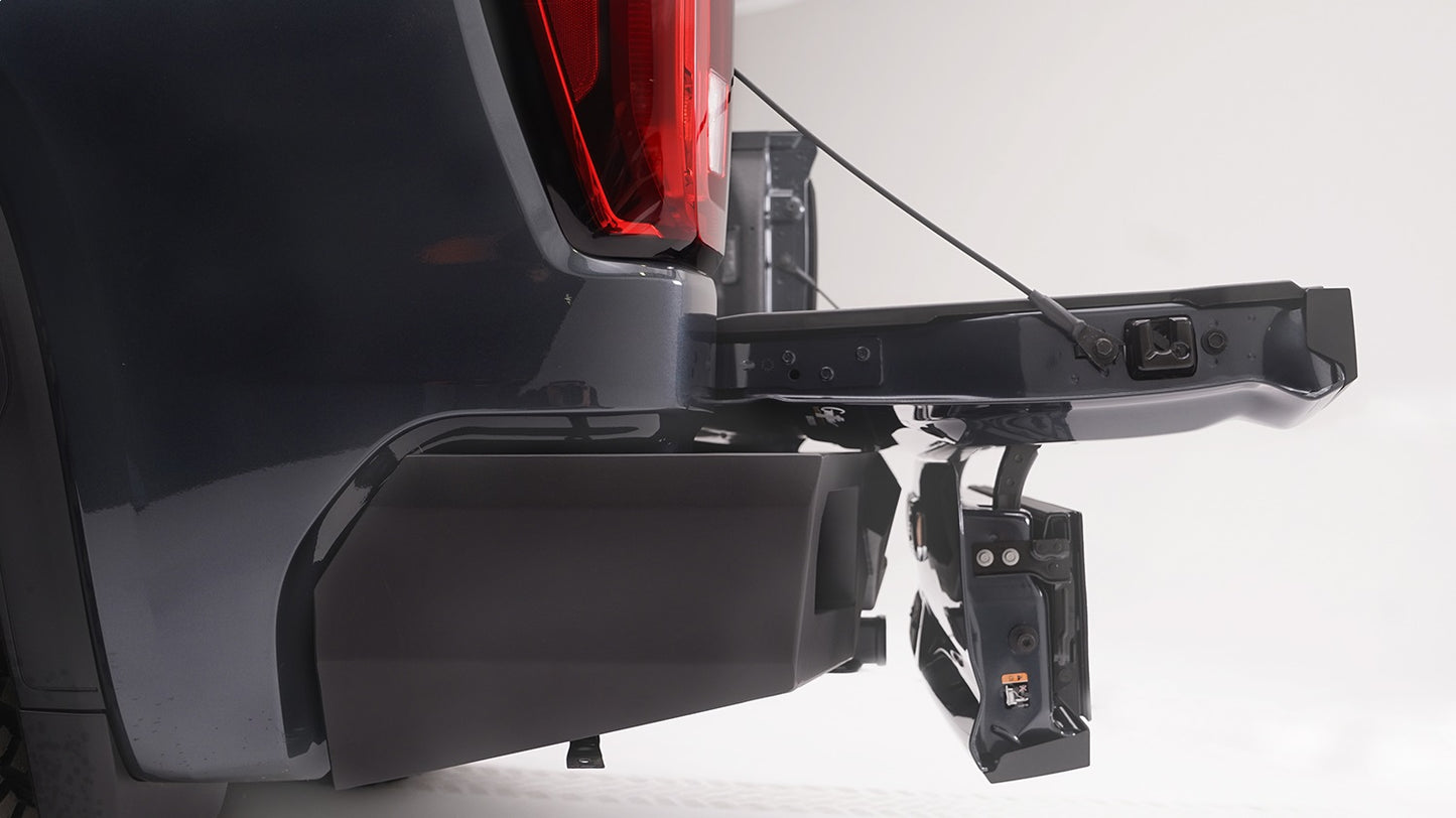 FabFours Vengeance Series Rear Bumper 19-24 Chevy/GMC 1500 - W/O Blind Spot