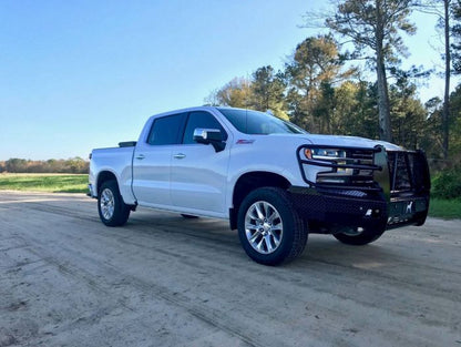 RANCH HAND SUMMIT SERIES FRONT BUMPER w/ GRILLE GUARD for 2019-2021 Chevy 1500 w/o Camera