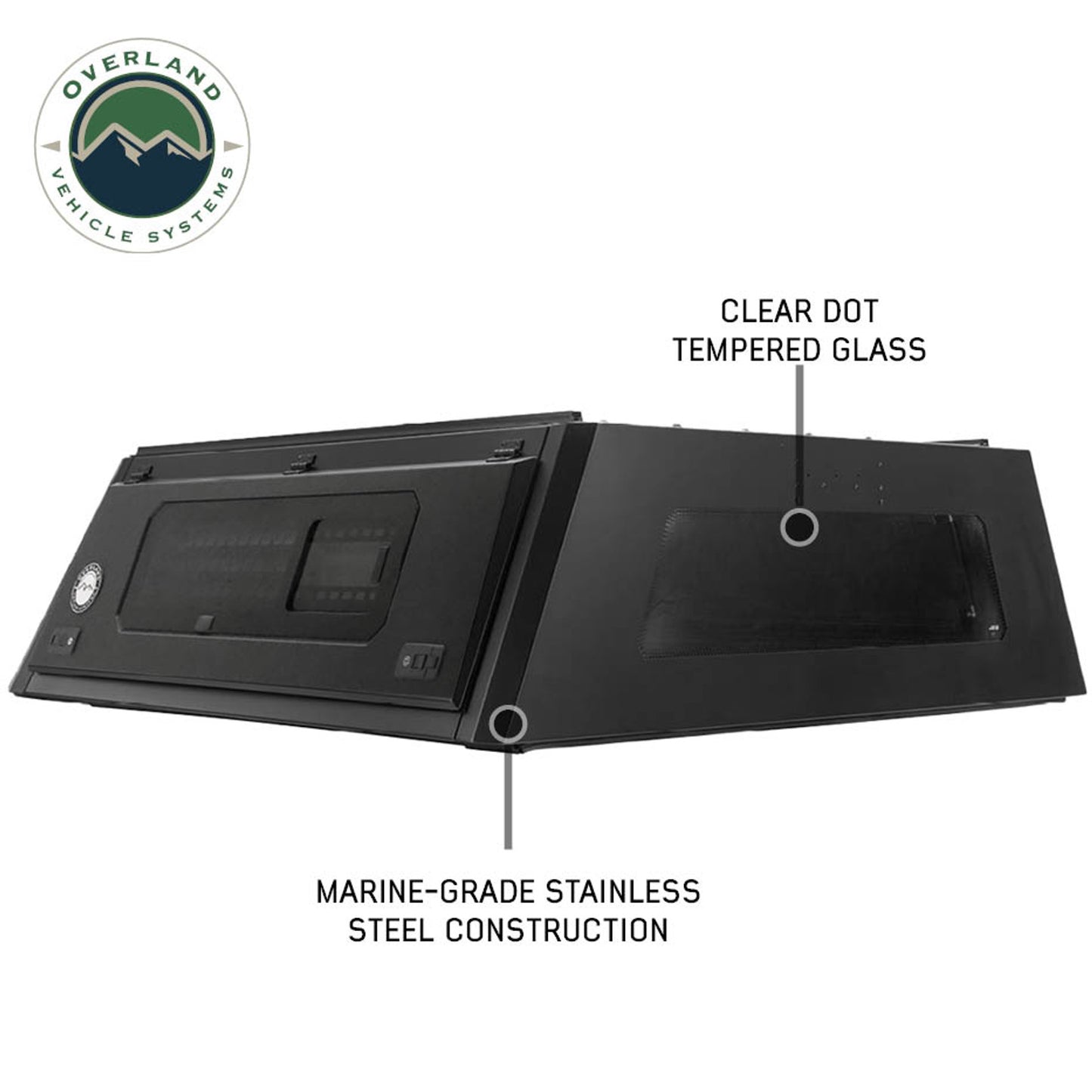 OVS Expedition Pro+ Truck Cap 2009+ RAM HD 6.4' Bed