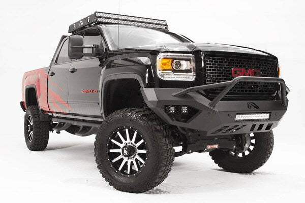 FabFours Vengeance Series Front Bumper 15-19 Chevy/GMC 2500/3500